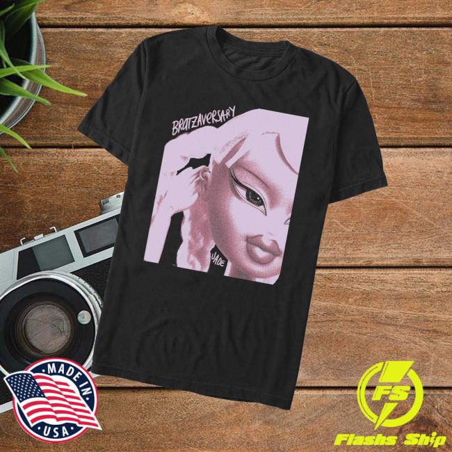 Bratz Merch Store Jade Glam Bratzaversary T-Shirt Bratz Merch Store Jade Glam Bratzaversary T-Shirt