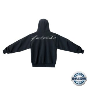 Wisp Music Store Merch Swan Zip-Up Hoodie