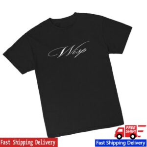 Wisp Music Store Merch Logo Black Tee