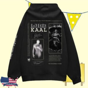 The Brahman Store Merch Kaal Oversized Black Hoodie