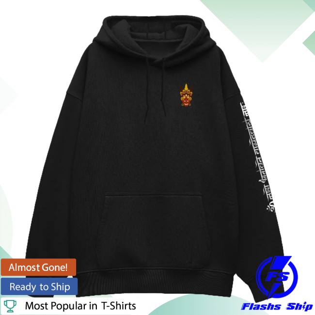 The Brahman Store Merch Kaal Oversized Black Hoodie The Brahman Store Merch Kaal Oversized Black Hoodie