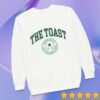 The Toast Podcast Store Merch Collegiate Mama Oversized Tee Periwinkle