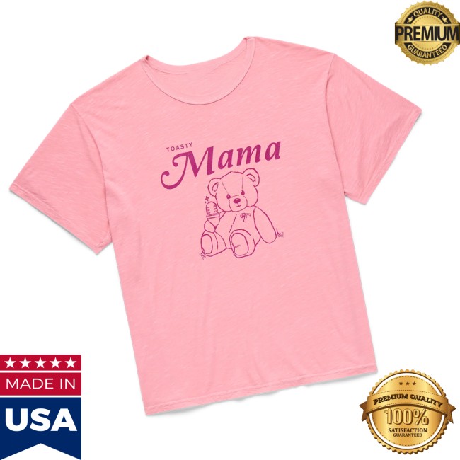 The Toast Podcast Store Merch Toasty Mama Oversized Tee Mauve The Toast Podcast Store Merch Toasty Mama Oversized Tee Mauve