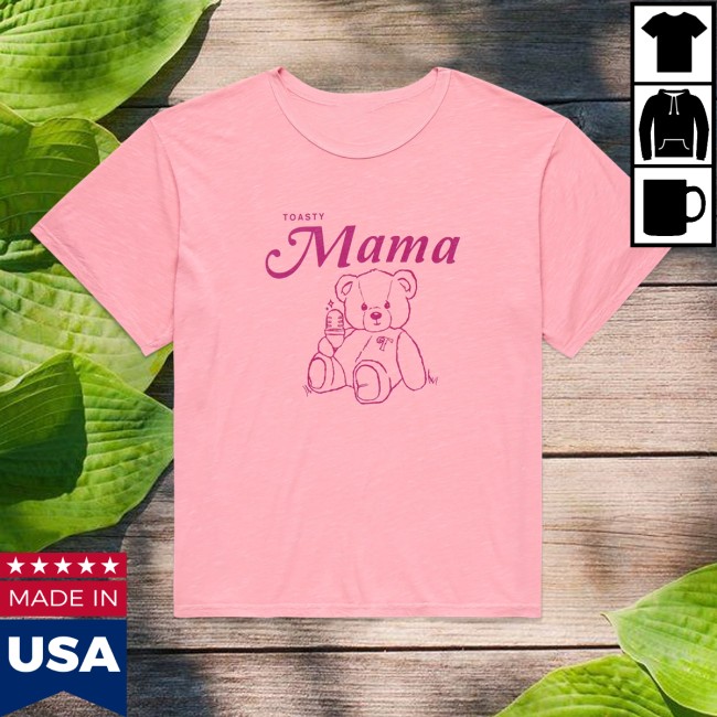 The Toast Podcast Store Merch Toasty Mama Oversized Tee Mauve The Toast Podcast Store Merch Toasty Mama Oversized Tee Mauve