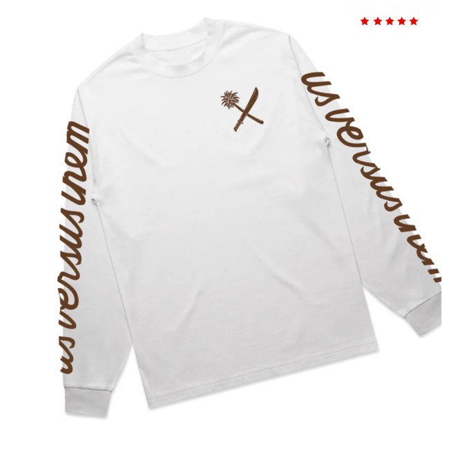 Us Versus Them Store Merch Massive White LS Us Versus Them Store Merch Massive White LS