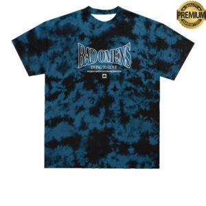 Bad Omens Store Merch Dying To Love Tee Blue Dye