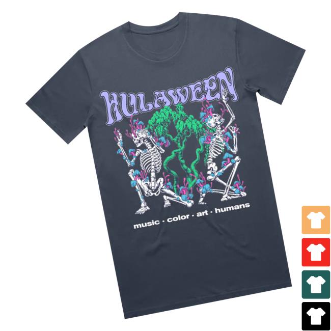 Hulaween Merch Store Skeleton Crawl Tee Hulaween Merch Store Skeleton Crawl Tee