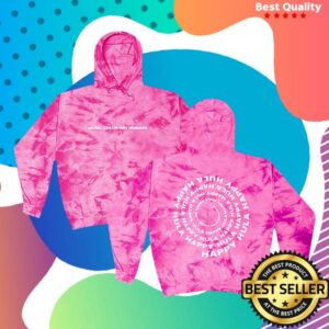 Hulaween Merch Store Spiral Tie-Dye Hoodie