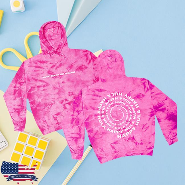 Hulaween Merch Store Spiral Tie-Dye Hoodie Hulaween Merch Store Spiral Tie-Dye Hoodie