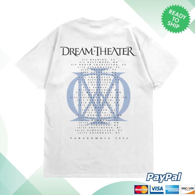 Dream Theater Merch Store A Change Of Seasons Tour Tee Dream Theater Merch Store A Change Of Seasons Tour Tee