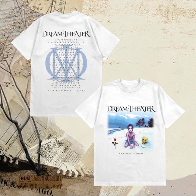 Dream Theater Merch Store A Change Of Seasons Tour Tee Dream Theater Merch Store A Change Of Seasons Tour Tee