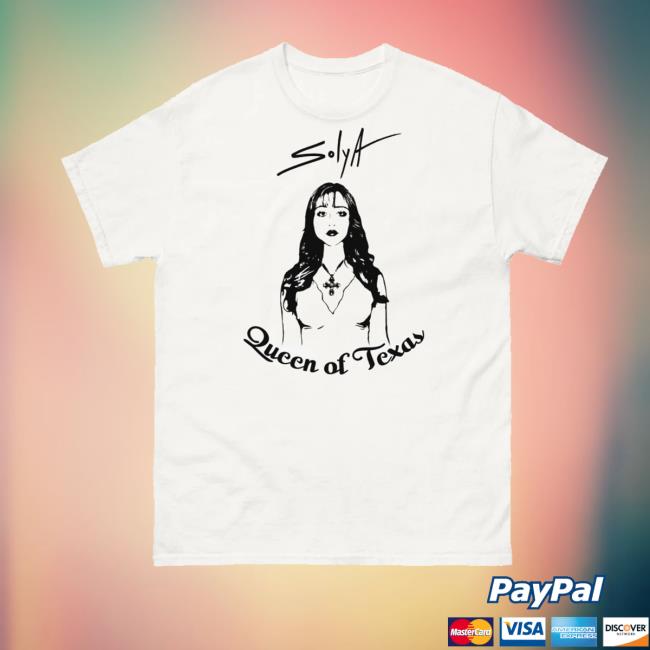 Solya Music Merch Store Queen Of Texas T-Shirt Solya Music Merch Store Queen Of Texas T-Shirt