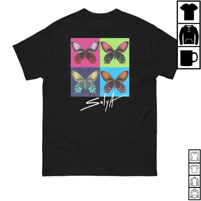 Solya Music Merch Store Butterfly T-Shirt Solya Music Merch Store Butterfly T-Shirt