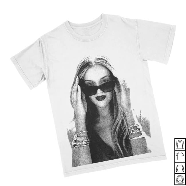 Kelsea Ballerini Store Merch Kelsea Ballerini Sunglasses Portrait T-Shirt Kelsea Ballerini Store Merch Kelsea Ballerini Sunglasses Portrait T-Shirt