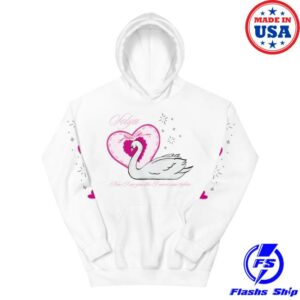 Solya Music Merch Store Silver Swan Hoodie