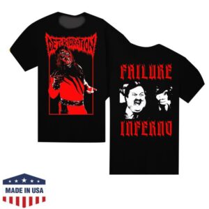 Shattered Dreams Productions Shop Merch Deterioration Failure Inferno T-Shirt