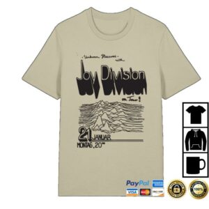 New Order Store Merch Joy Division On Tour T-Shirt