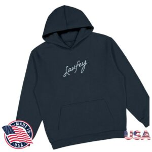 Laufeymusic Store Merch Signature Navy Hoodie