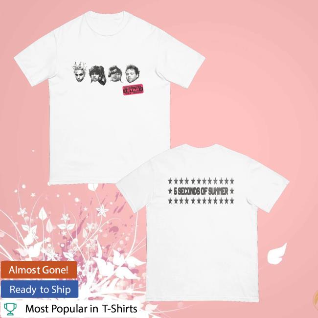 5Sos Merch Store Everyone’s A Star Australian Bobble Head T-Shirt 5Sos Merch Store Everyone’s A Star Australian Bobble Head T-Shirt