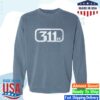 311 Official Merch Store Green Soundsystem Crewneck