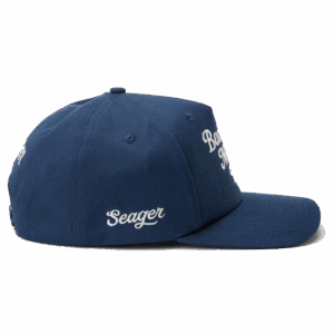 Seager Co Store Merch Seager X John Fogerty Bad Moon Rising Snapback Blue