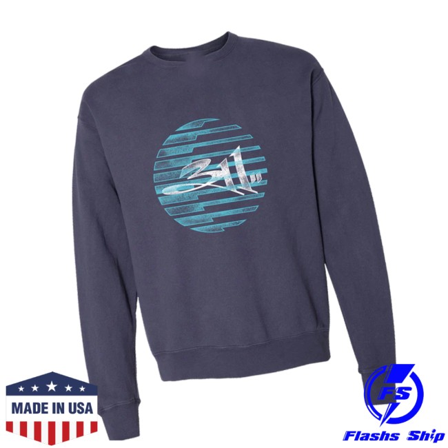 311 Store Merch Retro Sun Sphere Crewneck 311 Store Merch Retro Sun Sphere Crewneck