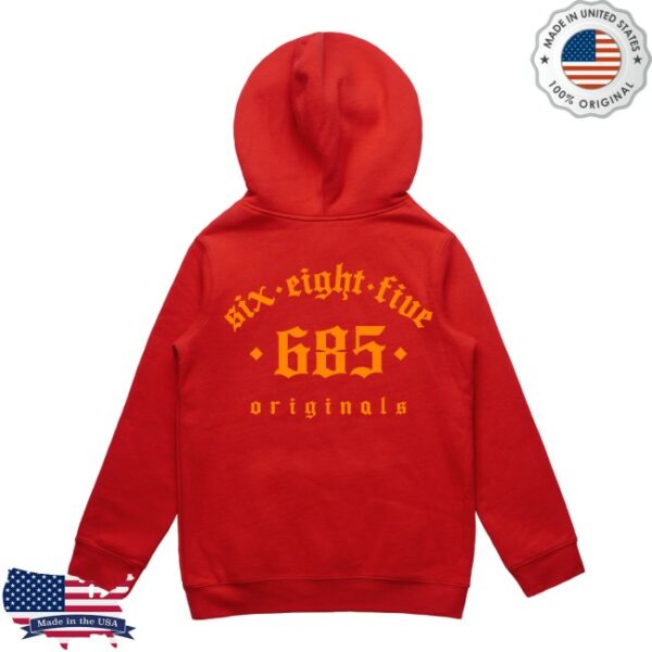 Poetik 685 Store Merch Kids 685 Originals Relaxed Red Hoodie - Newest ...