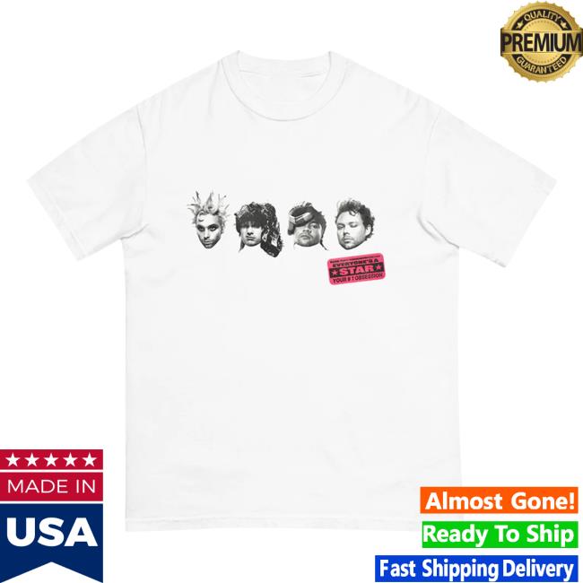 5 Seconds Of Summer Official Store Everyone’s A Star Australian Bobble Head T-Shirt 5 Seconds Of Summer Official Store Everyone’s A Star Australian Bobble Head T-Shirt