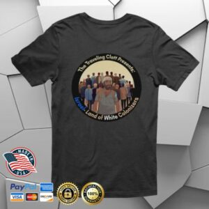 Thetravelingclatt Store Merch White Colonizer Shirt