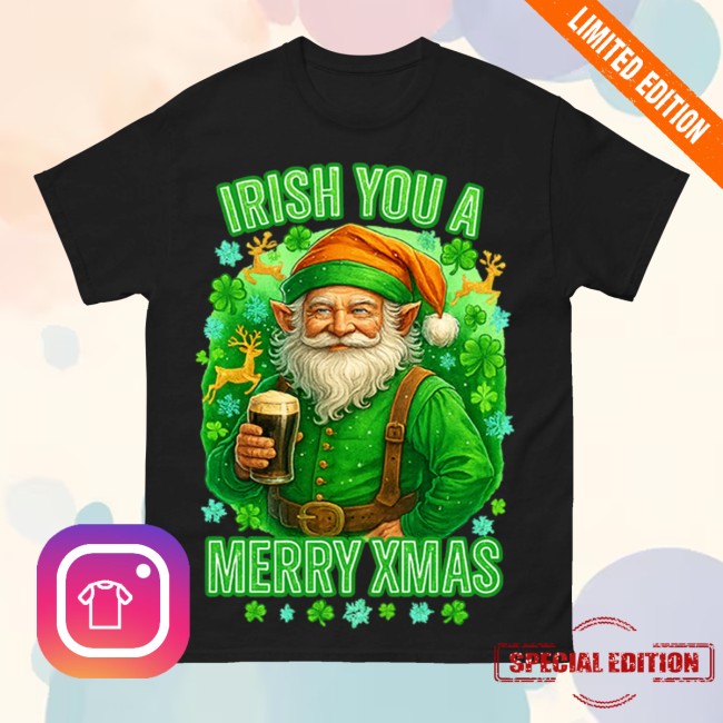 Spoofytees Store Merch Irish You A Merry Christmas T Shirt Spoofytees Store Merch Irish You A Merry Christmas T Shirt