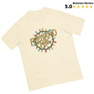 Fleetwood Mac Official Store Merch Holiday Lights T-Shirt