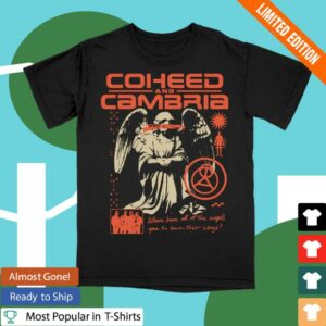 Coheed And Cambria Merch Store Angels Gone T-Shirt