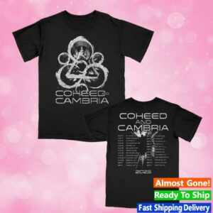 Coheed And Cambria Merch Store Stone Keywork Fall Tour T-Shirt