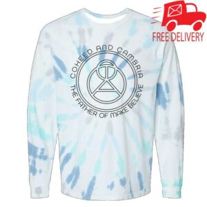 Coheed And Cambria Merch Store Tie Dye Vaxis Badge Long Sleeve T-Shirt