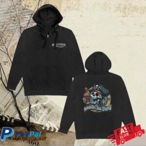 Nickelback Merch Store Rockstar Sea Shanty Vintage Black Hoodie