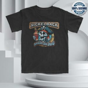 Nickelback Merch Store Rockstar Sea Shanty Black Tee
