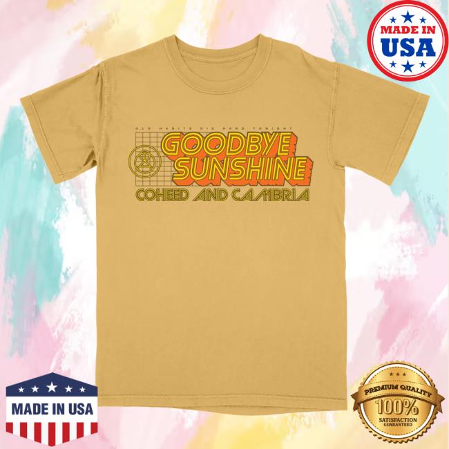 Coheed And Cambria Store Merch Sunshine T-Shirt Coheed And Cambria Store Merch Sunshine T-Shirt