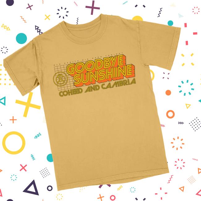 Coheed And Cambria Store Merch Sunshine T-Shirt Coheed And Cambria Store Merch Sunshine T-Shirt