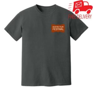 Austin Film Festival Store Merch Snake Film Reel T Shirt