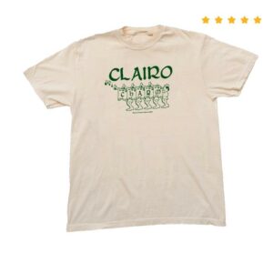 Clairo Merch Store Charm Trumpet Fest Tee