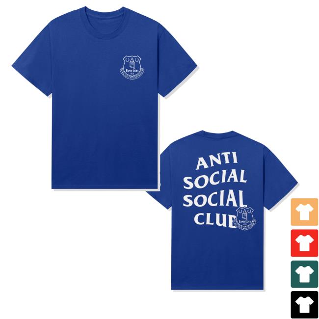 Antisocialsocialclub Merch Store Assc X Everton Fc Evertonian Tee Antisocialsocialclub Merch Store Assc X Everton Fc Evertonian Tee