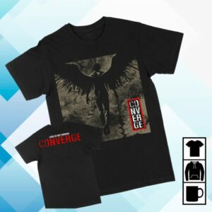 Converge Cult Store Merch Love Is Not Enough Album Black T-Shirt
