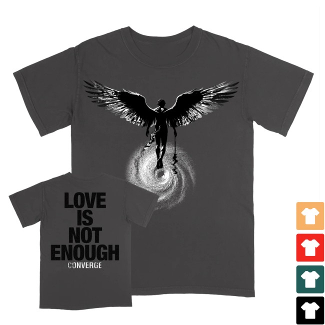 Converge Cult Store Merch Dark Angel T-Shirt Converge Cult Store Merch Dark Angel T-Shirt