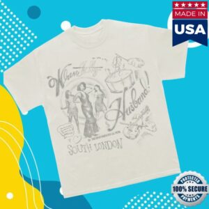 Raye Official Store Merch Where Is My Husband T-Shirt