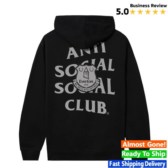 Antisocialsocialclub Store Merch Assc X Everton Fc Blues Hoodie Antisocialsocialclub Store Merch Assc X Everton Fc Blues Hoodie