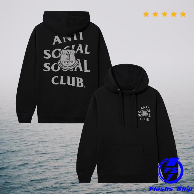 Antisocialsocialclub Store Merch Assc X Everton Fc Blues Hoodie Antisocialsocialclub Store Merch Assc X Everton Fc Blues Hoodie