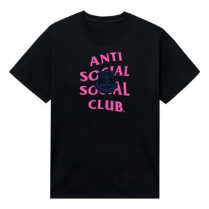 Antisocialsocialclub Merch Store Assc X Everton Fc Toffees Tee Black