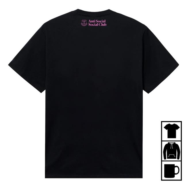 Antisocialsocialclub Merch Store Assc X Everton Fc Toffees Tee Black Antisocialsocialclub Merch Store Assc X Everton Fc Toffees Tee Black