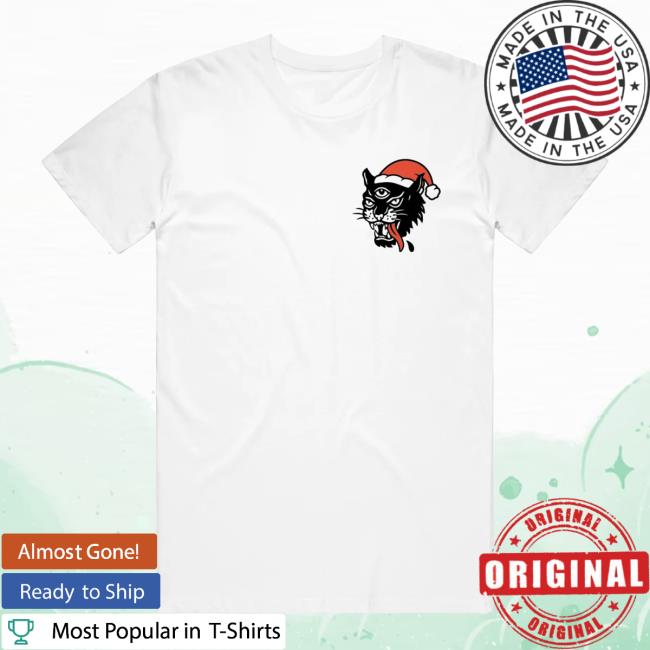 Bayside Merch Store Panther Holiday White T-Shirt Bayside Merch Store Panther Holiday White T-Shirt