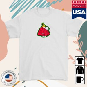 Neck Deep Store Merch Puffer Snoopy Tee White